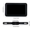 Kép 9/12 - Vízálló tolatókamera 7" IPS monitorral, AHD éjjellátó, 150°-os széles látószög, állítható segédvonalak, LED-es autós kamera készlet