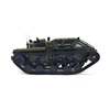 Kép 13/20 - Távirányítós tank, 2.4GHz terepjáró 360°-ban forgó játék fénnyel, újratölthető lánctalpas autó fiúknak és lányoknak - 1 akkumulátor