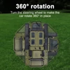 Kép 19/20 - Távirányítós tank, 2.4GHz terepjáró 360°-ban forgó játék fénnyel, újratölthető lánctalpas autó fiúknak és lányoknak - 1 akkumulátor