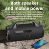Kép 13/17 - ZEALOT S79 100W hordozható vezeték nélküli hangszóró - 24000mAh akkumulátor, színes fények, IPX7 vízálló, HiFi hangzás, BT 5.2 basszussal - Narancs