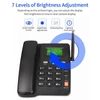 Kép 5/14 - Otthoni és irodai vezeték nélküli telefon - GSM, két SIM-kártya, rádió és ébresztő