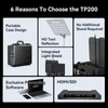 Kép 10/15 - Destview TP200 hordozható teleprompter 17" HDMI/SDI bemenettel és kimenettel, app vezérlés, kompatibilis okostelefonnal/tablettel/iPaddel