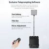 Kép 11/15 - Destview TP200 hordozható teleprompter 17" HDMI/SDI bemenettel és kimenettel, app vezérlés, kompatibilis okostelefonnal/tablettel/iPaddel
