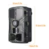 Kép 9/16 - 4K 50 MP vadkamera éjjellátó mozgásérzékelős IP65 vízálló vadász kamera