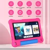 Kép 2/18 - G-tab T7Pro gyerektablet 7'' kijelzővel, Android 14.0, WiFi, 4GB RAM, 64GB ROM, bővíthető HD Incell érintőképernyő, dupla kamera, tok és védőfólia - Pink