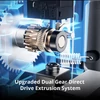Kép 16/19 - Flsun T1 3D nyomtató, 1000mm/s, automatikus szintezés, 300°C extruder, 110°C fűtött ágy, 260x260x330mm, fém delta váz