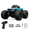 Kép 4/17 - Kétéltű távirányítású autó, 2.4GHz 4WD terepjáró, fényszórókkal, vízálló stuntszett gyerekeknek - Kék, 1 akkumulátor