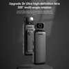 Kép 16/18 - AG13 Hordozható 2K Viselhető Testkamera Hang- és Videófelvétellel, WiFi Mini Digitális Videókamera