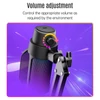 Kép 12/14 - USB gaming mikrofon készlet, RGB világítás, kardioid mód, némítás, hangerőszabályzó, állvánnyal, iOS/Android/Windows/MacOS kompatibilis - Fehér