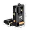 Kép 3/11 - ZGCINE V rögzítőelem V Lock akkumulátor adapter D-TAP USB-C kimenetekkel, 38mm ARCA gyorskioldó DSLR kamerákhoz és állványhoz