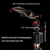 Kép 3/14 - CL07 Kihúzható szelfibot állvány telefonnal, vetítővászon távirányítóval, 170 cm-es alumínium tripod vloghoz, szelfihez, élőzéshez