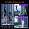 Kép 11/14 - CL07 Kihúzható szelfibot állvány telefonnal, vetítővászon távirányítóval, 170 cm-es alumínium tripod vloghoz, szelfihez, élőzéshez