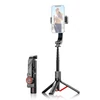 Kép 2/14 - C08 Kihúzható telefonos gimbal stabilizátor, szelfibot állvány távirányítóval, vloghoz, élő közvetítéshez, online videókhoz