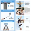 Kép 4/14 - C08 Kihúzható telefonos gimbal stabilizátor, szelfibot állvány távirányítóval, vloghoz, élő közvetítéshez, online videókhoz