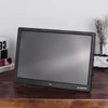 Kép 3/6 - Andoer 15,4 hüvelykes 1280x800 LED digitális képkeret 1080P videólejátszás, távirányító, zene, film, óra, naptár, e-könyv - Fekete