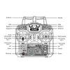 Kép 5/20 - Flysky FS-i6X 2,4 GHz 10 csatornás AFHDS 2A RC adó FS-iA6B vevővel drónhoz, repülőhöz, helikopterhez