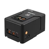 Kép 2/11 - ZGCINE V Lock akkumulátor 94.72Wh V Mount PD100W gyorstöltés D-Tap/USB-C/BP bemenettel és kimenettel kamerához, LED fényhez, monitorhoz - Fekete