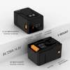 Kép 3/11 - ZGCINE V Lock akkumulátor 94.72Wh V Mount PD100W gyorstöltés D-Tap/USB-C/BP bemenettel és kimenettel kamerához, LED fényhez, monitorhoz - Fekete