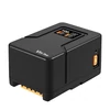 Kép 2/13 - ZGCINE V Lock akkumulátor 94,72Wh V Mount PD100W gyorstöltés D-Tap/USB-C/BP bemenet és kimenet kamera LED lámpákhoz, monitorhoz, laptophoz - Narancs