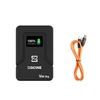 Kép 9/13 - ZGCINE V Lock akkumulátor 94,72Wh V Mount PD100W gyorstöltés D-Tap/USB-C/BP bemenet és kimenet kamera LED lámpákhoz, monitorhoz, laptophoz - Narancs