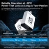 Kép 8/10 - Telesin akciókamera akkumulátor 1950mAh 7.4Wh nagy kapacitású, gyorsan tölthető lítium akkumulátor GoPro Hero 13-hoz