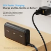 Kép 8/14 - TELESIN Sportkamera akkumulátortöltő készlet: 1 db 3-slot töltő, 2 db 1950mAh akku GoPro Hero 13-hoz