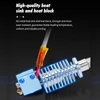 Kép 7/10 - Vyper Hotend 24V40W 3D nyomtatóhoz, kompatibilis Anycubic Vyperrel, 0,4 mm rézfúvóka, alumínium hőblokk, 1,75 mm filamenthez