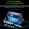 Kép 11/20 - Oscal PowerMax 6000 6000W strapabíró erőmű 3600-57600Wh LiFePO4 akkumulátor 14 aljzat 120V/240V kettős feszültség APP vezérlés por- és cseppálló