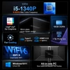 Kép 5/20 - Ninkear N13 mini pc gaming erős mini számítógép 16GB RAM, 1TB SSD, i5-1340P, WiFi6, nagy felbontású kijelző miniszámítógép