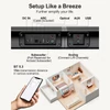 Kép 8/11 - ULTIMEA Apollo S40 2.2CH Bluetooth levehető soundbar TV-hez, 100W, 3 EQ mód, állítható basszus, ARC/Optikai/Aux/Fali rögzítés