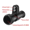 Kép 11/14 - Monokulár digitális infravörös éjjellátó eszköz, 200-300m, 38-48 mm átmérőjű távcsőhöz, teljes sötétben használható - B típus