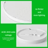 Kép 5/12 - LED mennyezeti lámpa, 24W, kerek, fehér fény (6500-7000K), konyhába, hálószobába, folyosóra - Fehér
