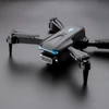 Kép 3/12 - S89 4K Wifi FPV RC drón, mini összecsukható quadkopter gravitációs érzékelővel, iránytű mód, gesztus fotó/videó funkcióval - Fekete, 2 akkumulátor