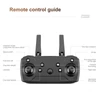 Kép 7/12 - S89 4K Wifi FPV RC drón, mini összecsukható quadkopter gravitációs érzékelővel, iránytű mód, gesztus fotó/videó funkcióval - Fekete, 2 akkumulátor