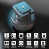 Kép 6/11 - Andoer YT1200 motoros panorámafej, 2 tengelyes, 360°-os forgás, távirányítóval, 9 sebességfokozattal, 1 kg teherbírással.