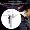 Kép 13/16 - 2,4G vezeték nélküli gitárrendszer, újratölthető, 230 fokban forgatható csatlakozóval, valós idejű átvitel elektromos gitárhoz és basszushoz