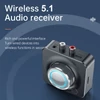 Kép 12/15 - C39 BT 5.1 Audio vevő, 3D térhangzású adapter, támogatja a 3,5 mm-es jack csatlakozót régi hangszórókhoz/autórádióhoz