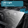 Kép 3/17 - Akkumulátoros racsnis csavarkulcs 240 ford/perc., előre-hátra kapcsolóval, 10-17mm-es fejekkel, LED-del, 2db 21V 2000mAh akkuval, 40Nm nyomatékkal