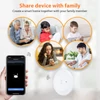 Kép 11/20 - ZigBee jelenlétérzékelő, gyors mozgásdetektor, 24 GHz radar, megvilágítás érzékelés, emberi jelenlét, ZigBee átjáróval használható - 2-es típus