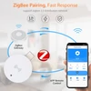Kép 2/20 - ZigBee jelenlétérzékelő, gyors mozgásdetektor, 24 GHz radar, megvilágítás érzékelés, emberi jelenlét, ZigBee átjáróval használható - 1-es típus