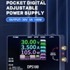 Kép 3/16 - 100W 30V 5A hordozható digitális állítható tápegység, többvédelem, alacsony hőmérséklet, nagy hatékonyság, 2,4 hüvelykes színes kijelzővel