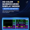 Kép 5/16 - 100W 30V 5A hordozható digitális állítható tápegység, többvédelem, alacsony hőmérséklet, nagy hatékonyság, 2,4 hüvelykes színes kijelzővel