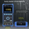 Kép 2/17 - Owon oszcilloszkóp, multiméter és hullámforma-generátor, 70 MHz, 1 csatorna, 250 MSa/s, 3 az 1-ben digitális oszcilloszkóp, 3,5" LCD kijelzővel