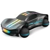 Kép 3/14 - Távirányítós drift autó, 2.4GHz elektromos kaszkadőr jármű 360°-os forgással, terepgumik, LED fények, karácsonyi ajándék fiúknak-lányoknak - Szürke, 1 akkumulátor