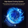 Kép 14/20 - TS-7 Mini Projektor WiFi BT5.0 Android 13, 180°-ban forgatható, 720P, 100" kijelző, 4K dekódolás, Auto Keystone, távirányítóval