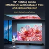 Kép 16/20 - TS-7 Mini Projektor WiFi BT5.0 Android 13, 180°-ban forgatható, 720P, 100" kijelző, 4K dekódolás, Auto Keystone, távirányítóval