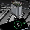 Kép 8/16 - 4 az 1-ben visszahúzható autós töltő USB- és Type-C-porttal, LED-del, gyors töltés iOS és Android készülékekhez