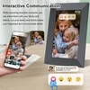 Kép 6/13 - 10,1 hüvelykes WiFi digitális képkeret, 1280x800 IPS érintőképernyő, Frameo alkalmazás, 32GB beépített memória - Fekete
