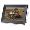 Kép 11/13 - 10,1 hüvelykes WiFi digitális képkeret, 1280x800 IPS érintőképernyő, Frameo alkalmazás, 32GB beépített memória - Fekete