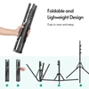Kép 2/7 - Fotós világítási állvány, 200 cm-es fém tripod 1/4"-os csavarral stúdióhoz, softboxhoz, LED-hez, fénygyűrűhöz